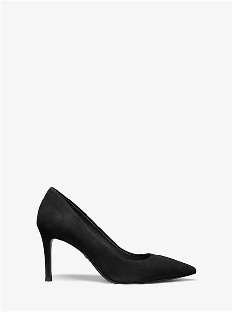 michael kors keke suede mid pump|Amazon.com .